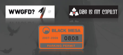 Пропуск Black Mesa (0301-1000)